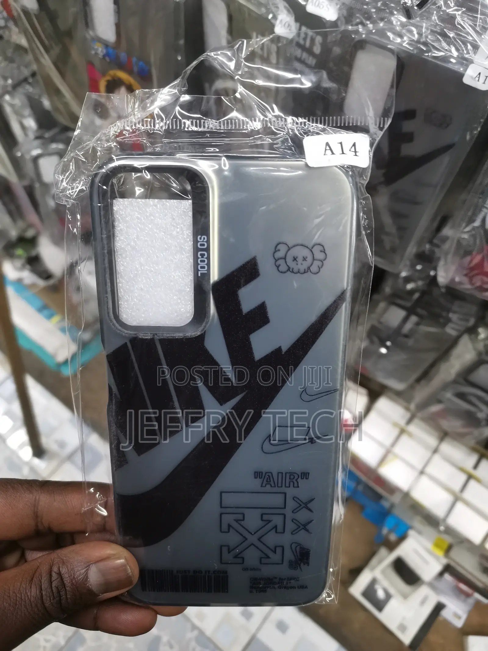 Tinted Nike iPhone Case for Samsung A14 Case