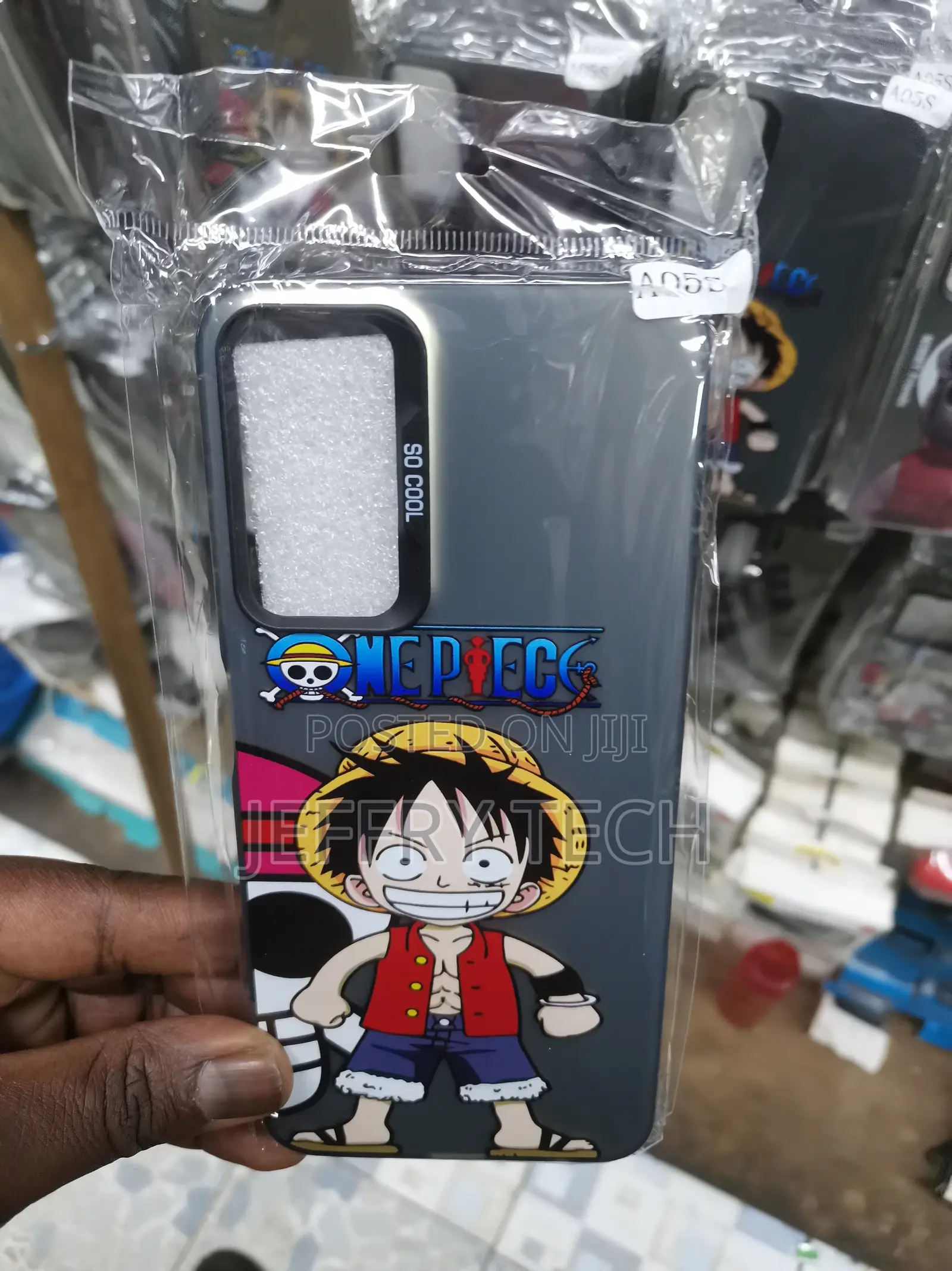 One Piece Pattern Tempered Glass Case for Samsung A05s Phon