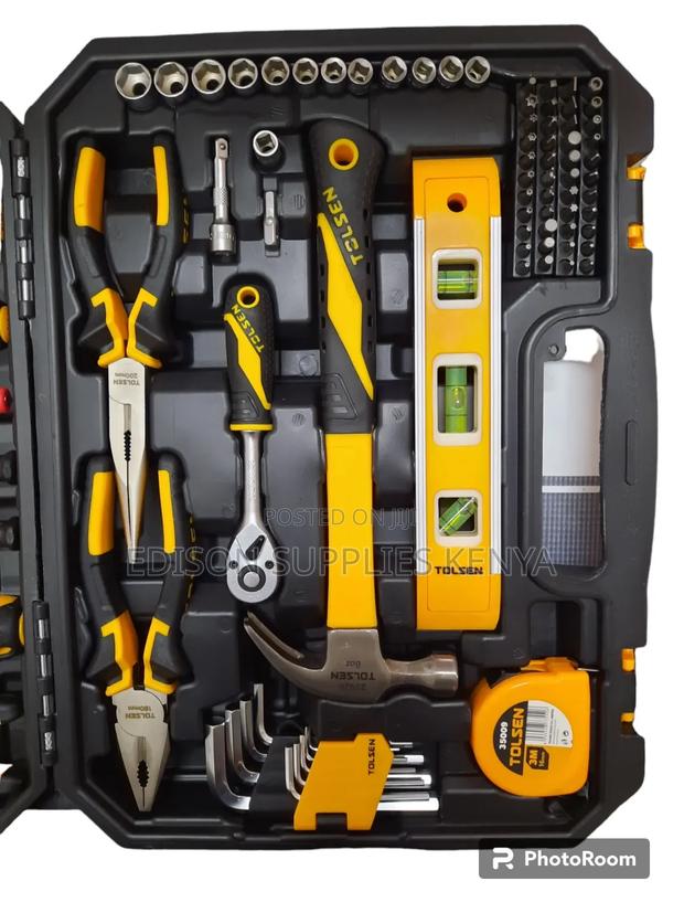 Tolsen 89pcs Household Tools Set Plumbing Electrical Tools - thumbnail 5