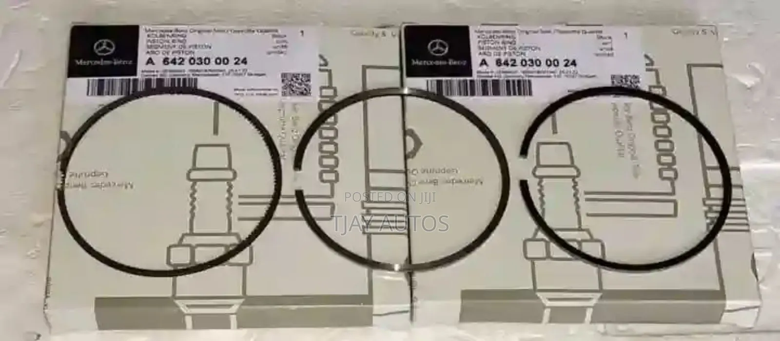 Engine Piston Rings Set for Mercedes-Benz OM642 6420300024