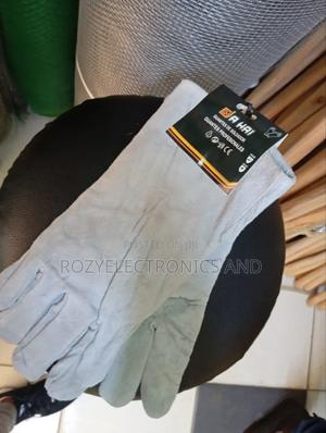 Leather Industrial Gloves - main view