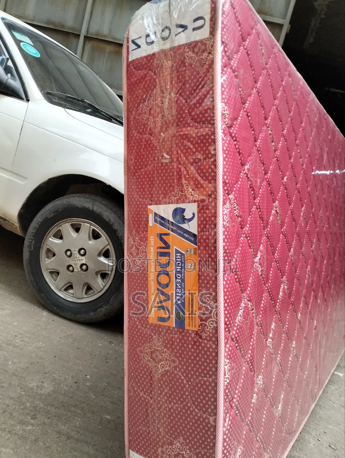 Love-house! 6 X 6 X 10 Heavy Duty Ndovu Quilted Mattresses