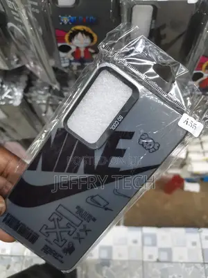 Tinted Glass Nike Case for Samsung A55