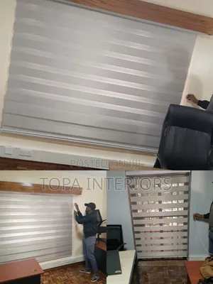 Adjustable Horizontal Office Roller Blinds for Office Light Control