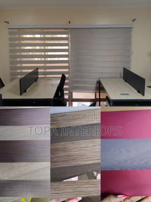Zebra Roller Office Blinds Zebra Roller Office Blinds