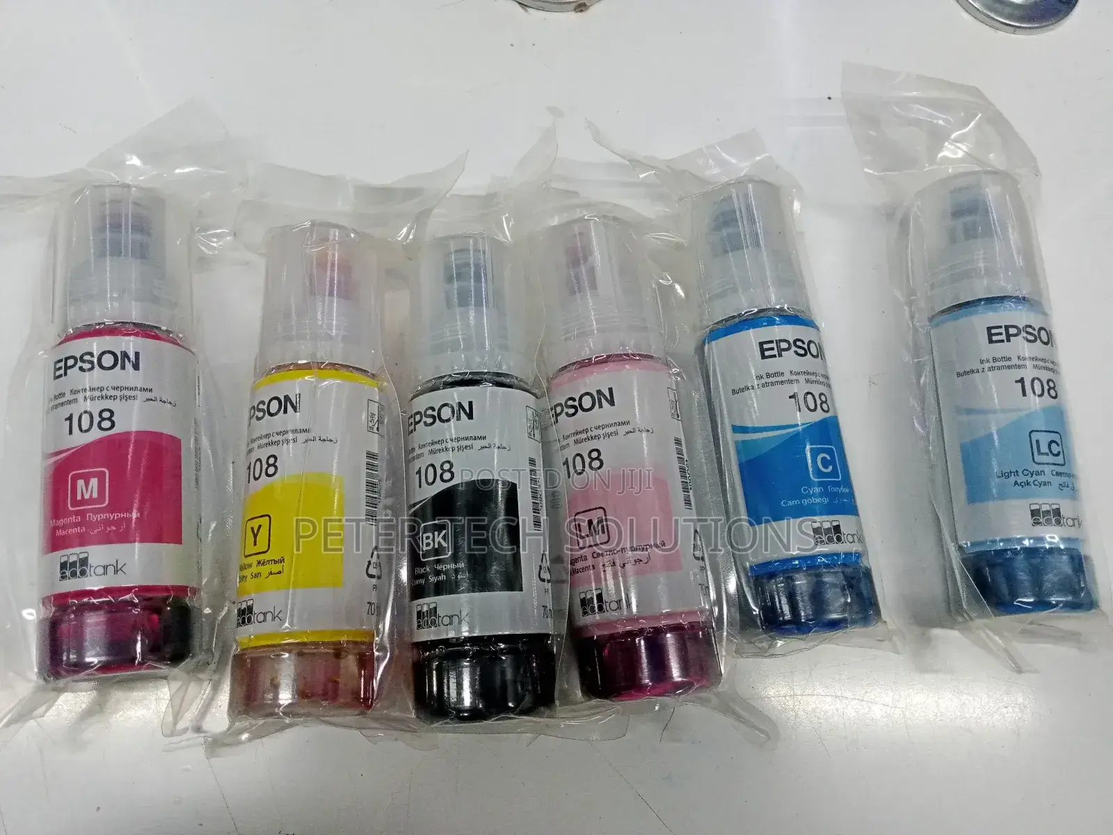 Epson 108 Ecotank Pigment Inks Bottle
By EPSON