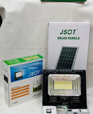 Jsot 200watts Solar Floodlight With Pannel