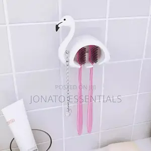 Flamingo Toothbrush Holder