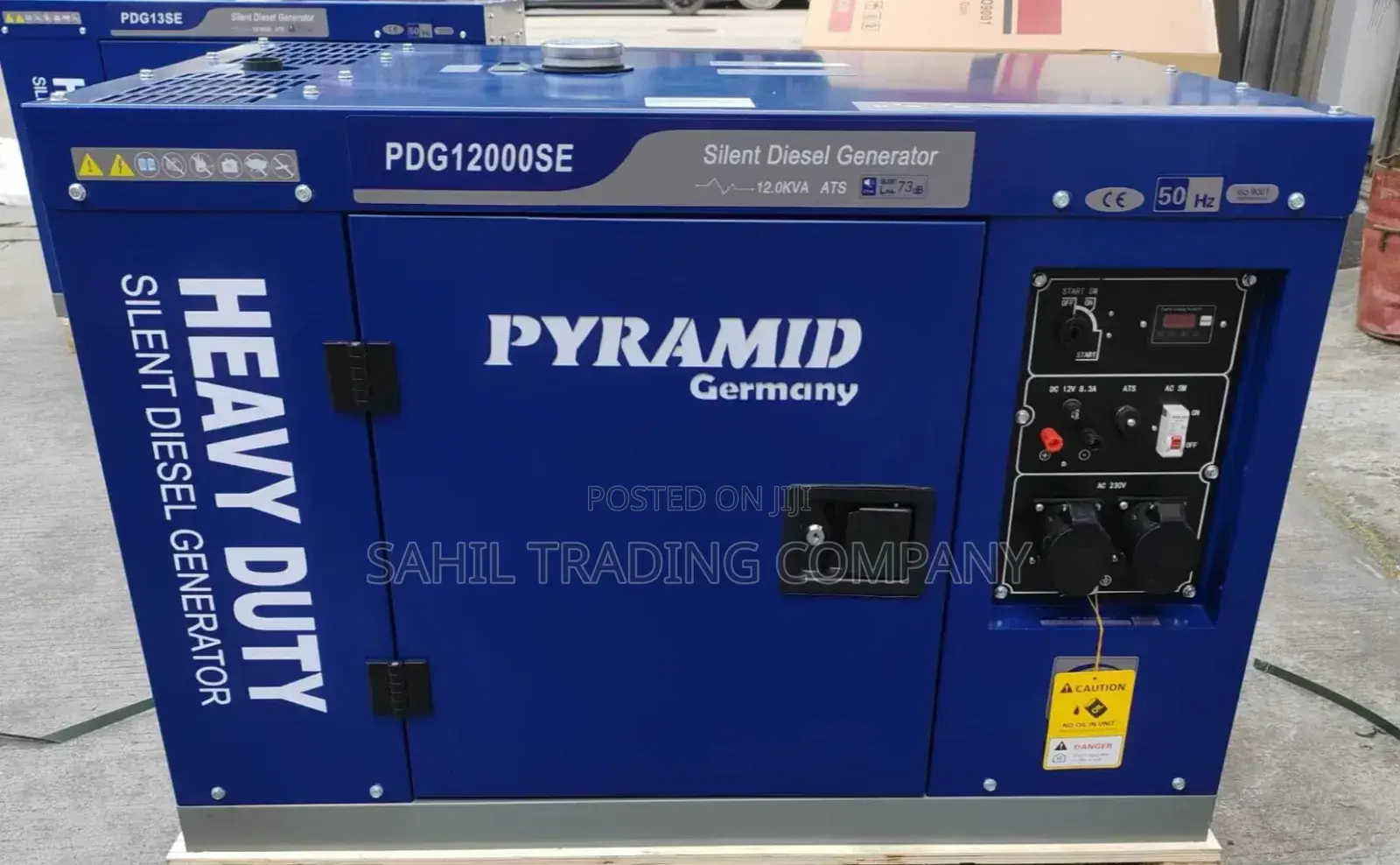 Pyramid 12 Kva Diesel Silent Generator Powerful Heavy-Duty