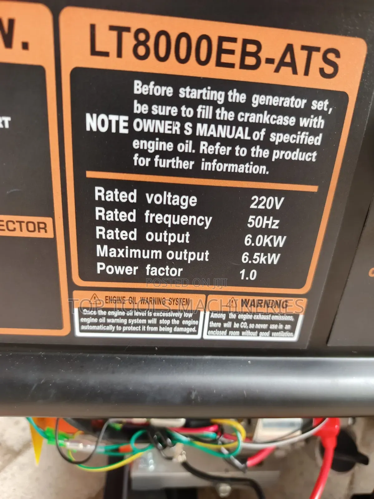 Pacwell 6.5kw Automatic Petrol Generator With ATS, Remote