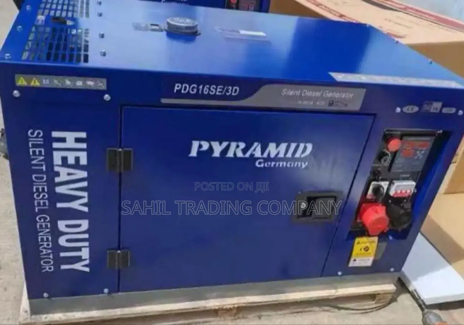 15 KVA Pyramid Single Three Phase Silent Diesel Generator