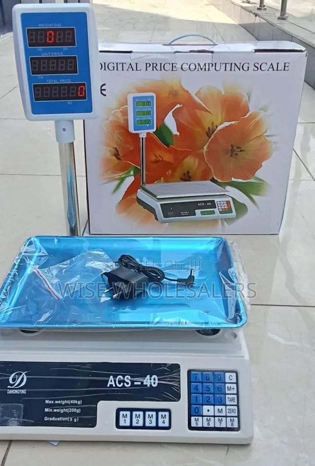 Acs Commercial 30kg Electronic Price Computing Digital°•° •
