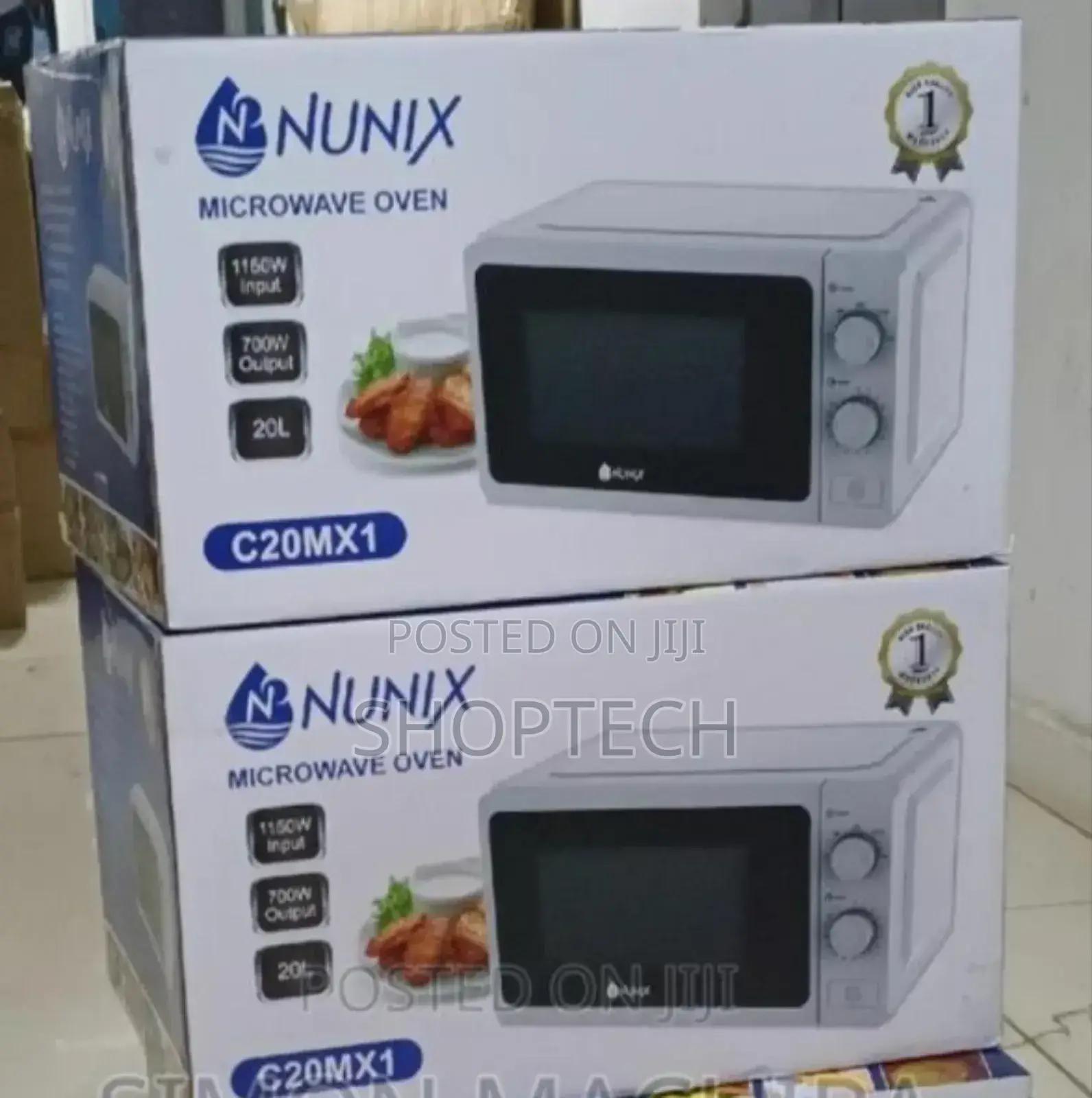 Microwave Nunix 20L Manual