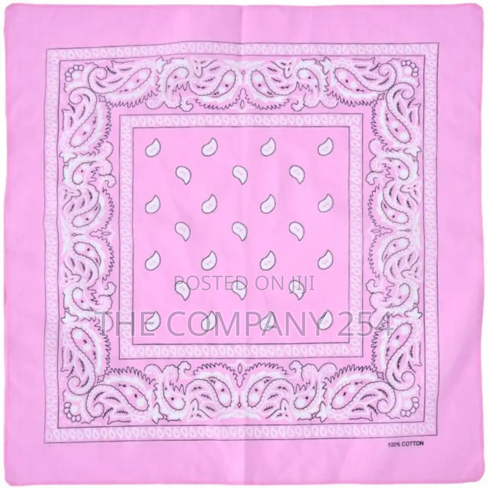 Custom Double Sided Paisley Bandana Scarf,