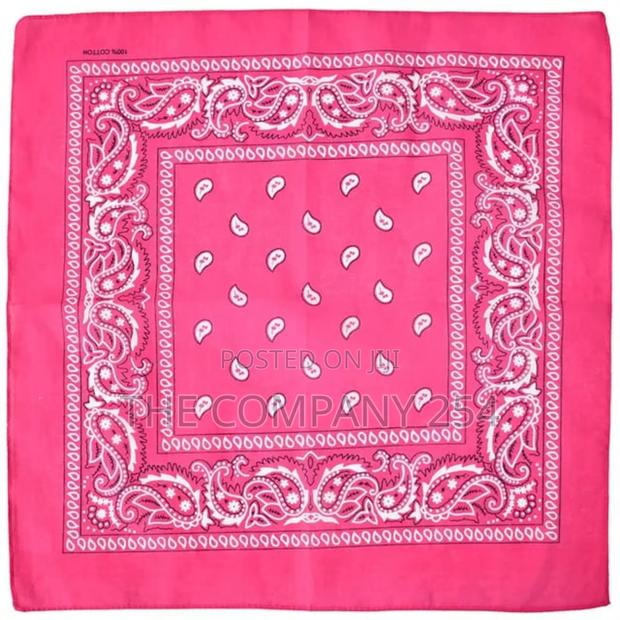 Custom Double Sided Paisley Bandana Scarf, - thumbnail 8