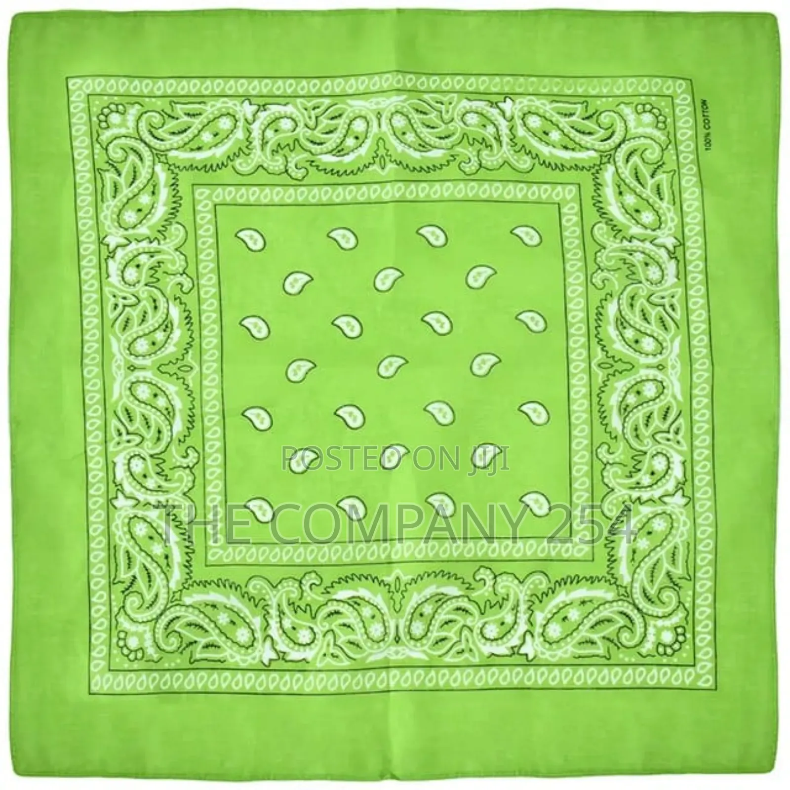 Custom Double Sided Paisley Bandana Scarf,