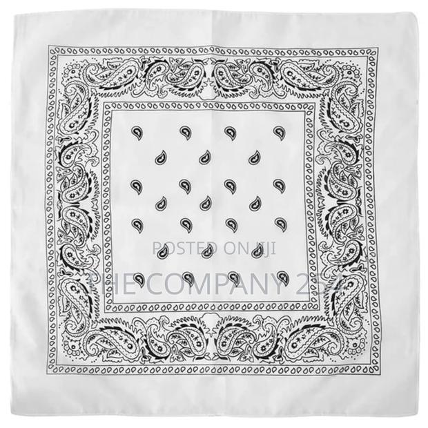 Custom Double Sided Paisley Bandana Scarf, - thumbnail 10