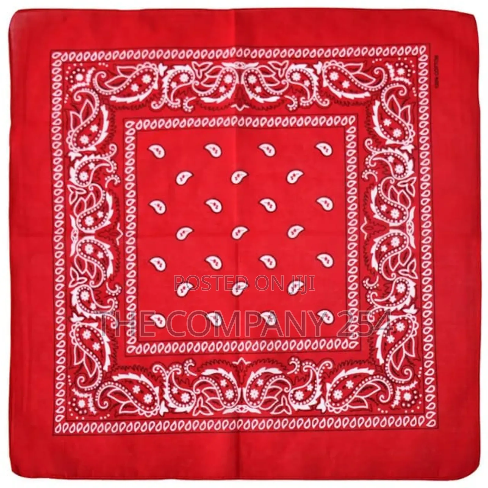 Custom Double Sided Paisley Bandana Scarf,