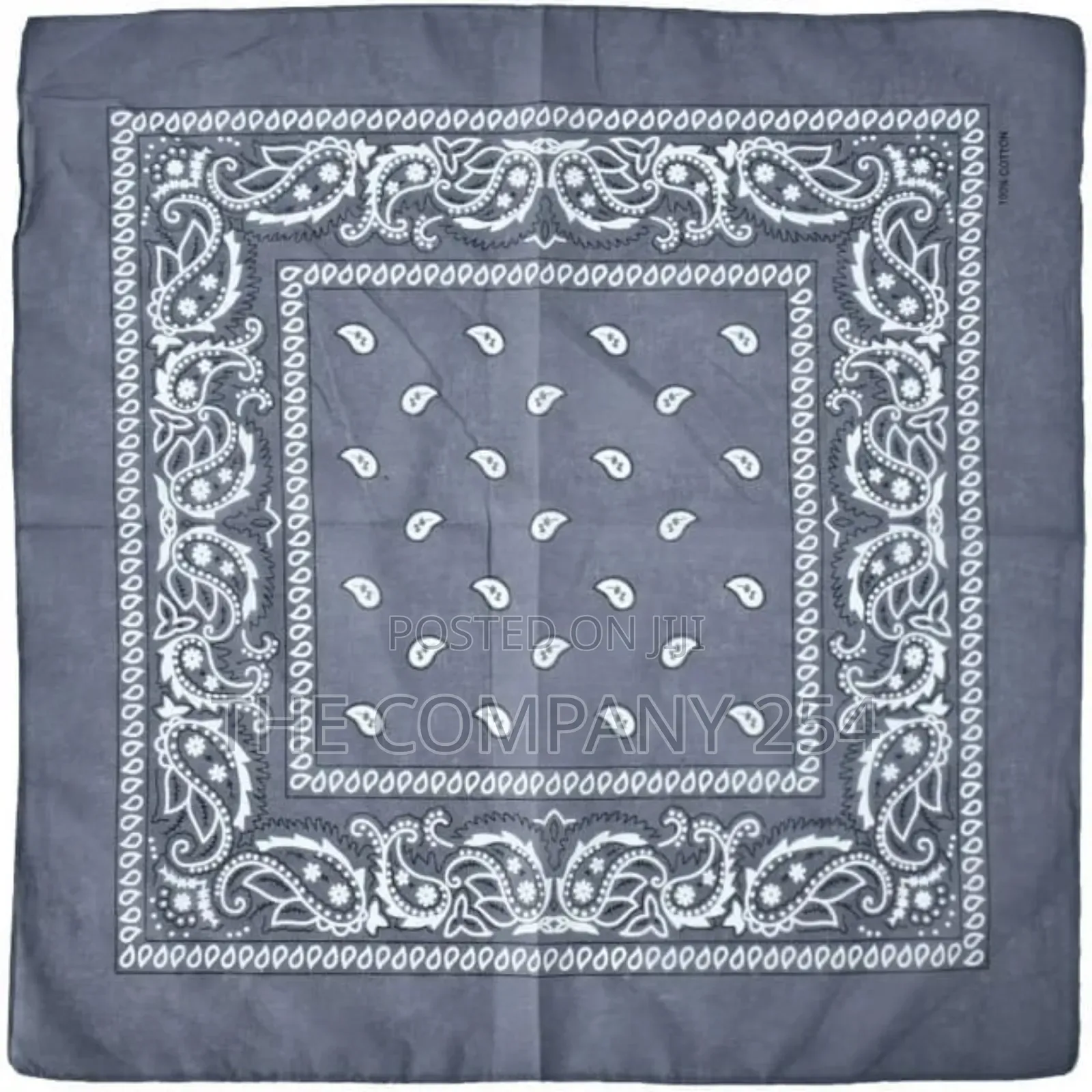 Custom Double Sided Paisley Bandana Scarf,