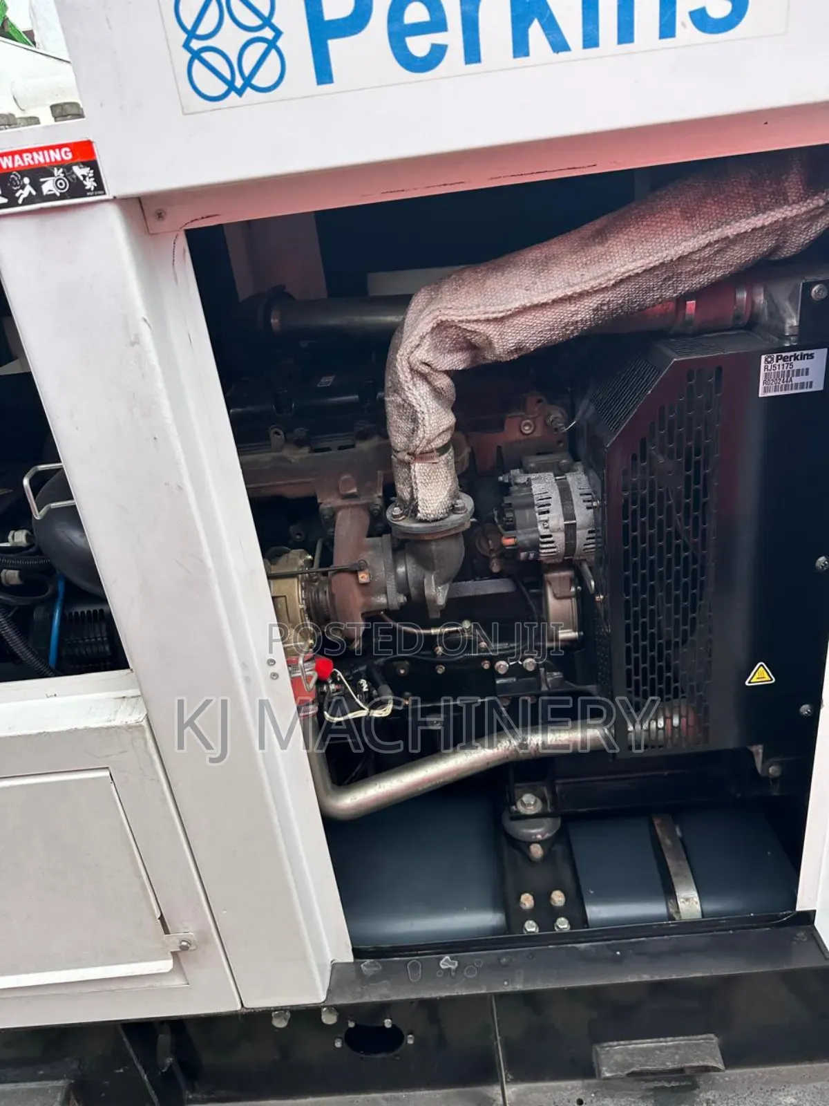 100kva Diesel Silent Slightly Used Generator Perkins
