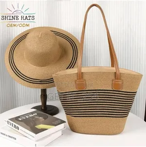 Straw Bags/Kiondo With a Hat