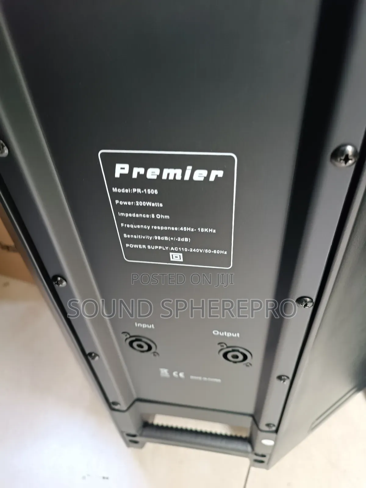 PR-1506 Premier 15inch Wooden Speakers