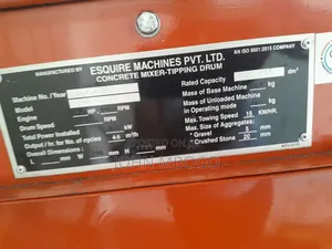 Concrete Mixer-Esquire