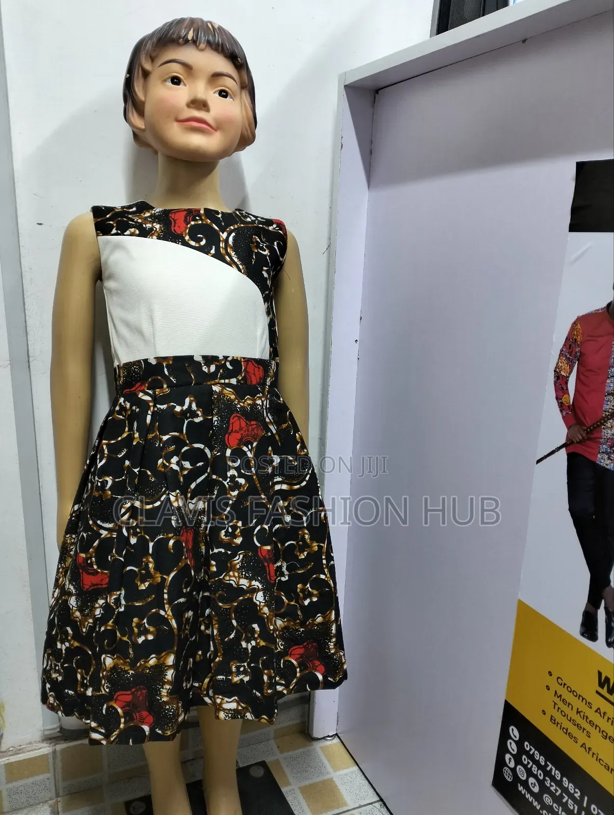 Girl Ankara Dress Different Ages Available