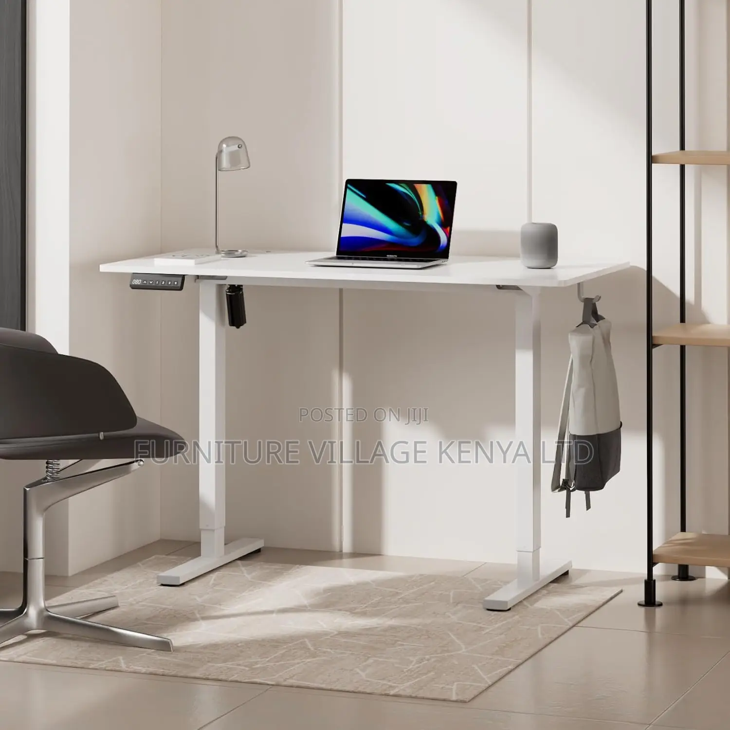 1400mm Electric Adjustable Sit Stand Home Office Desk