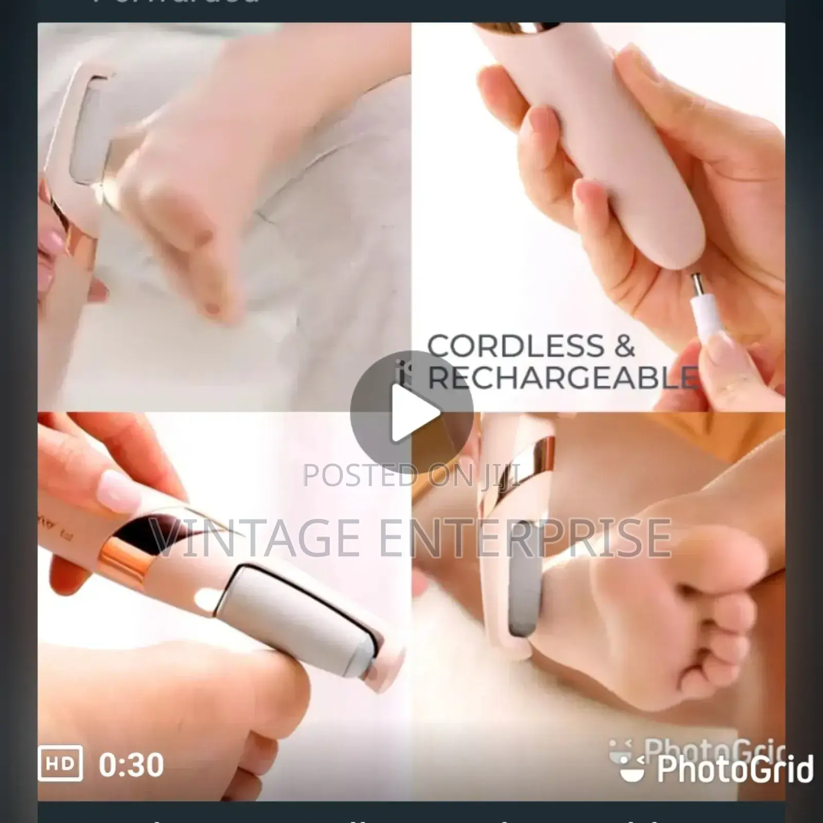 Electric Cordless Rechargeable Callous Remover