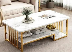 White Nesting Table.