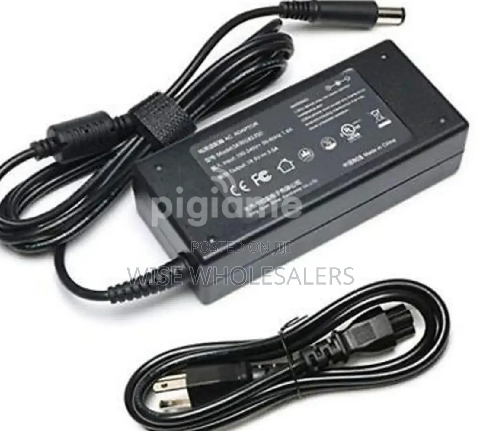 Hp Big Pin Charger 18.5v-3.5a - Ac Adapter - Black*