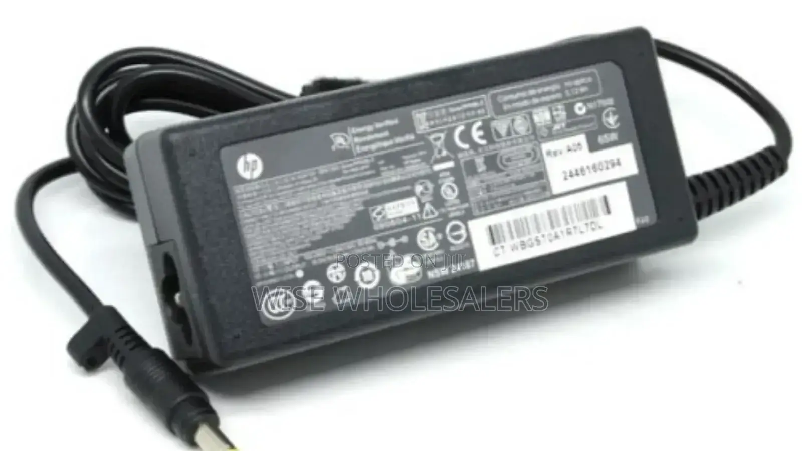Hp Big Pin Charger 18.5v-3.5a - Ac Adapter - Black √
