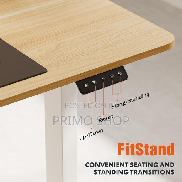 140cm Electric Adjustable Desk Home Office Desk - thumbnail 3