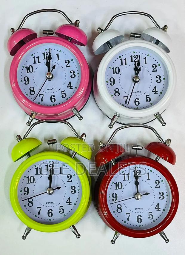 Metallic Alarm Clock,Loud Alarm Clock - main view