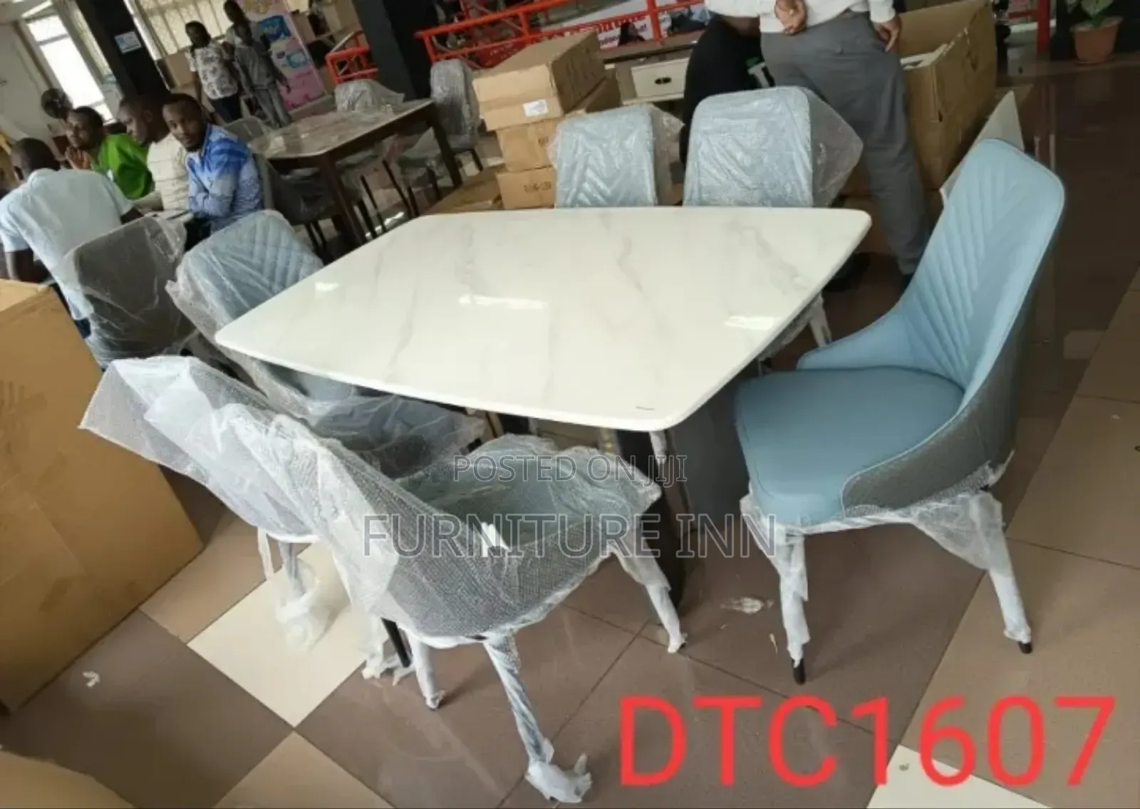 Marble Dinning Table Set
