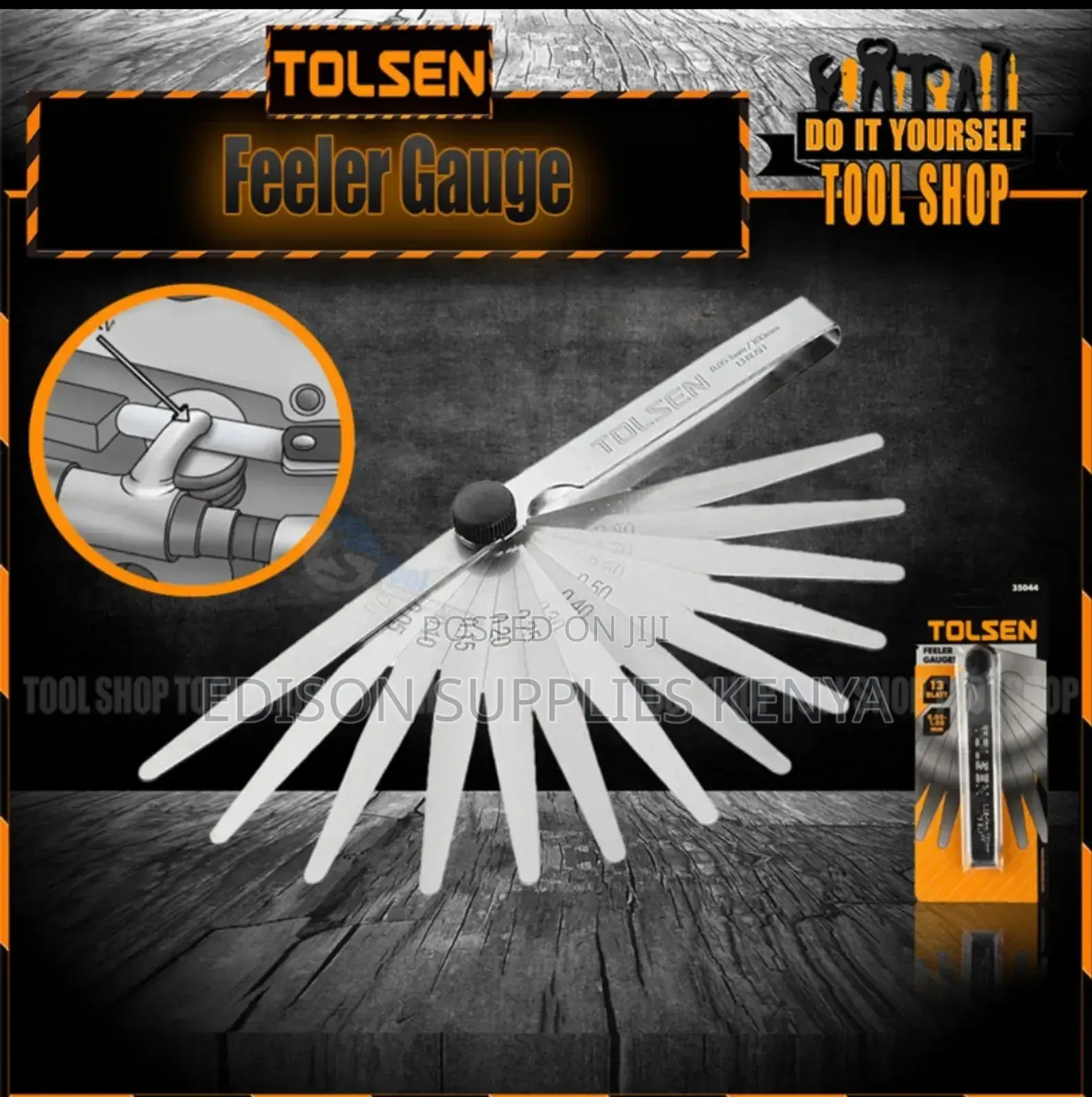 Feeler Gauges Tolsen Filler Gauges Premium Heavy Duty