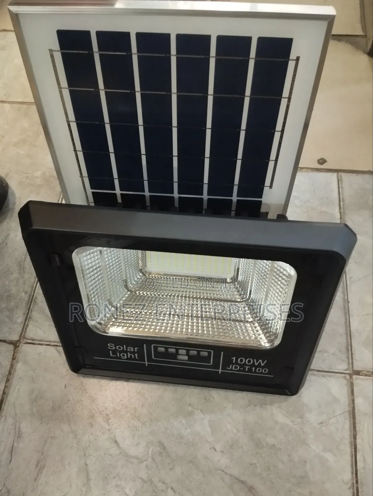 Solar Floodlights JD 100wlts