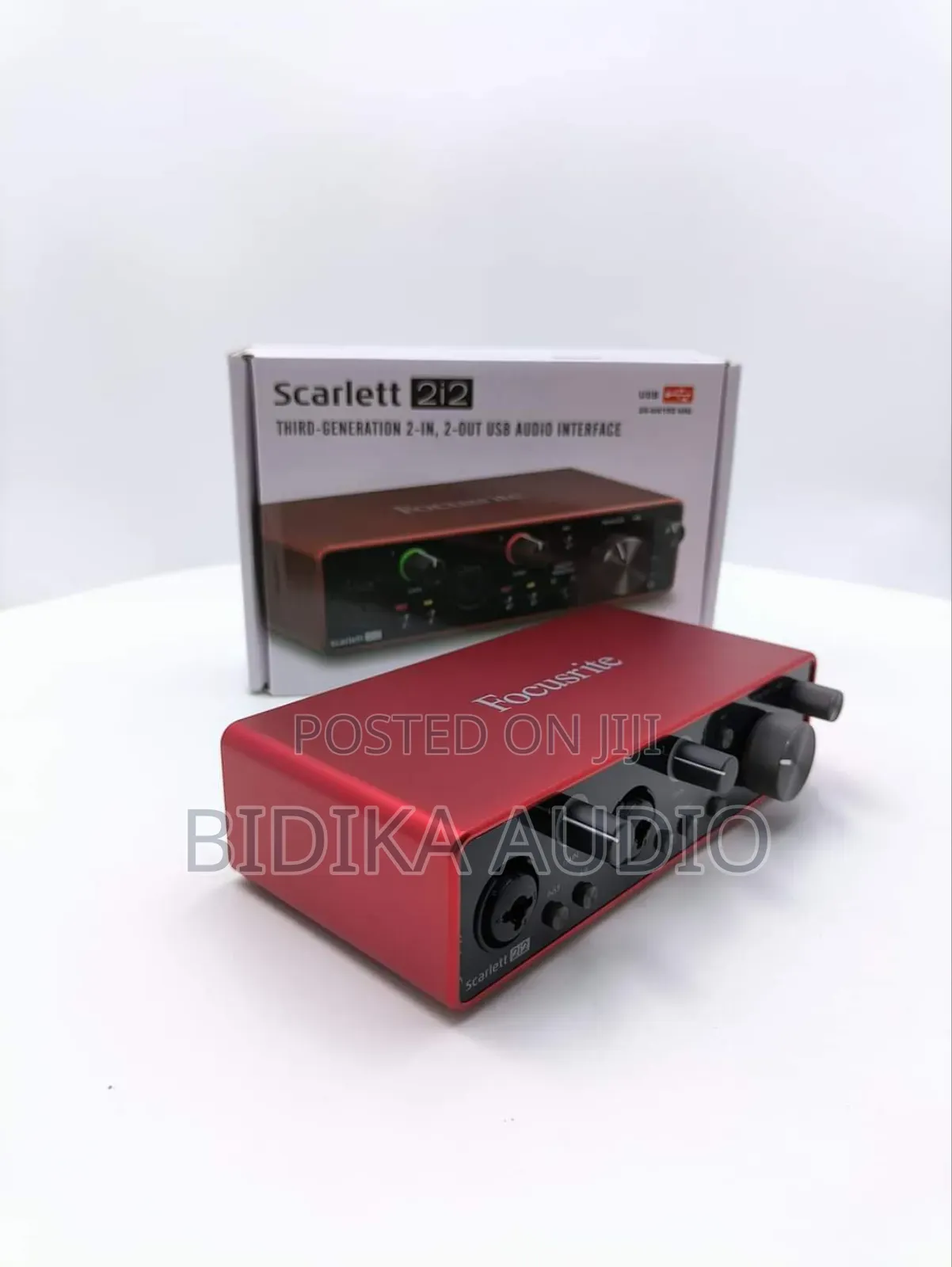 Focusrite Scarlett 2i2 Soundcard 3rd