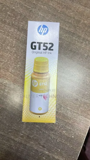HP GT52 Yellow Original Ink Bottle