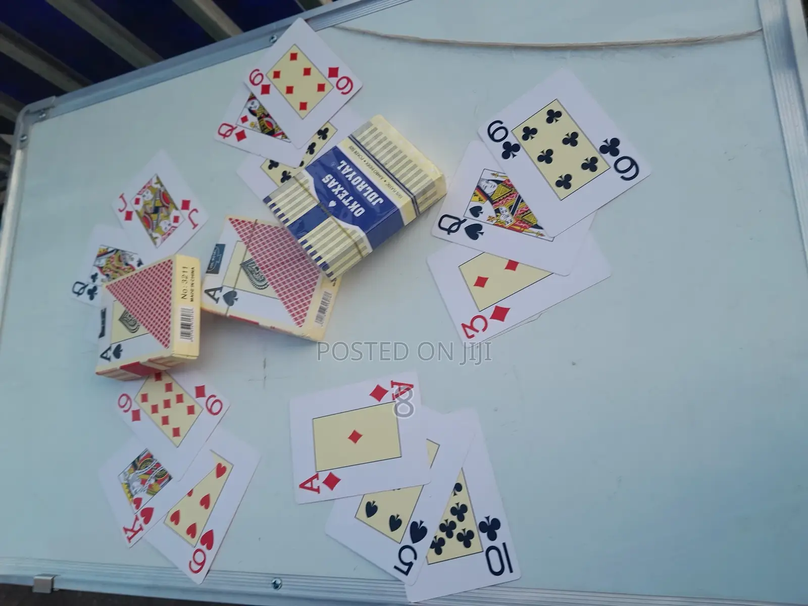 Waterproof Plastic Poker Cards – Perfect for Indoor Outdoo