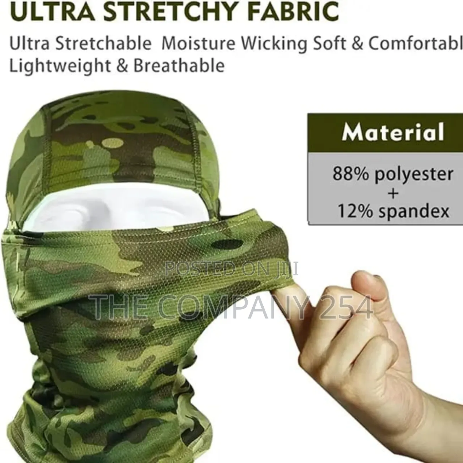 Custom Camo Balaclava Full Face Cover Mask Heat