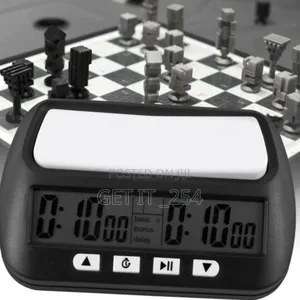 Chess Clock, Digital Chess Timer Game Timer, 3-in-1 Multip