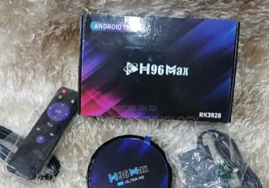 H96 Max Ultra HD Smart TV Box Android 13.0 4GB+32GB(UK