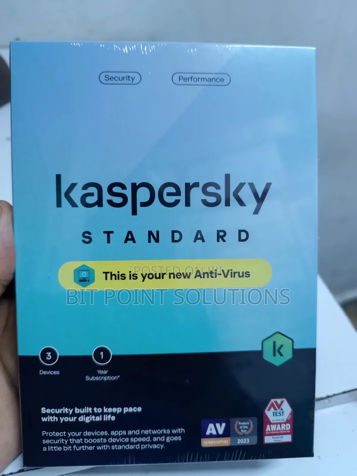 Kaspersky Standard 3devices (Formally Kaspersky Antivirus)
