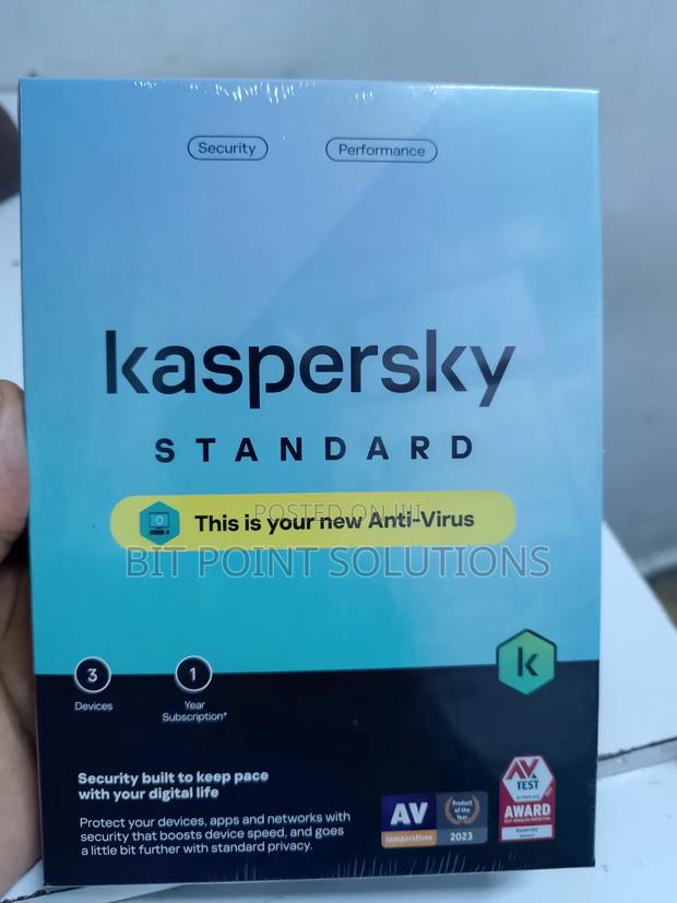 Kaspersky Standard 3devices (Formally Kaspersky Antivirus)
