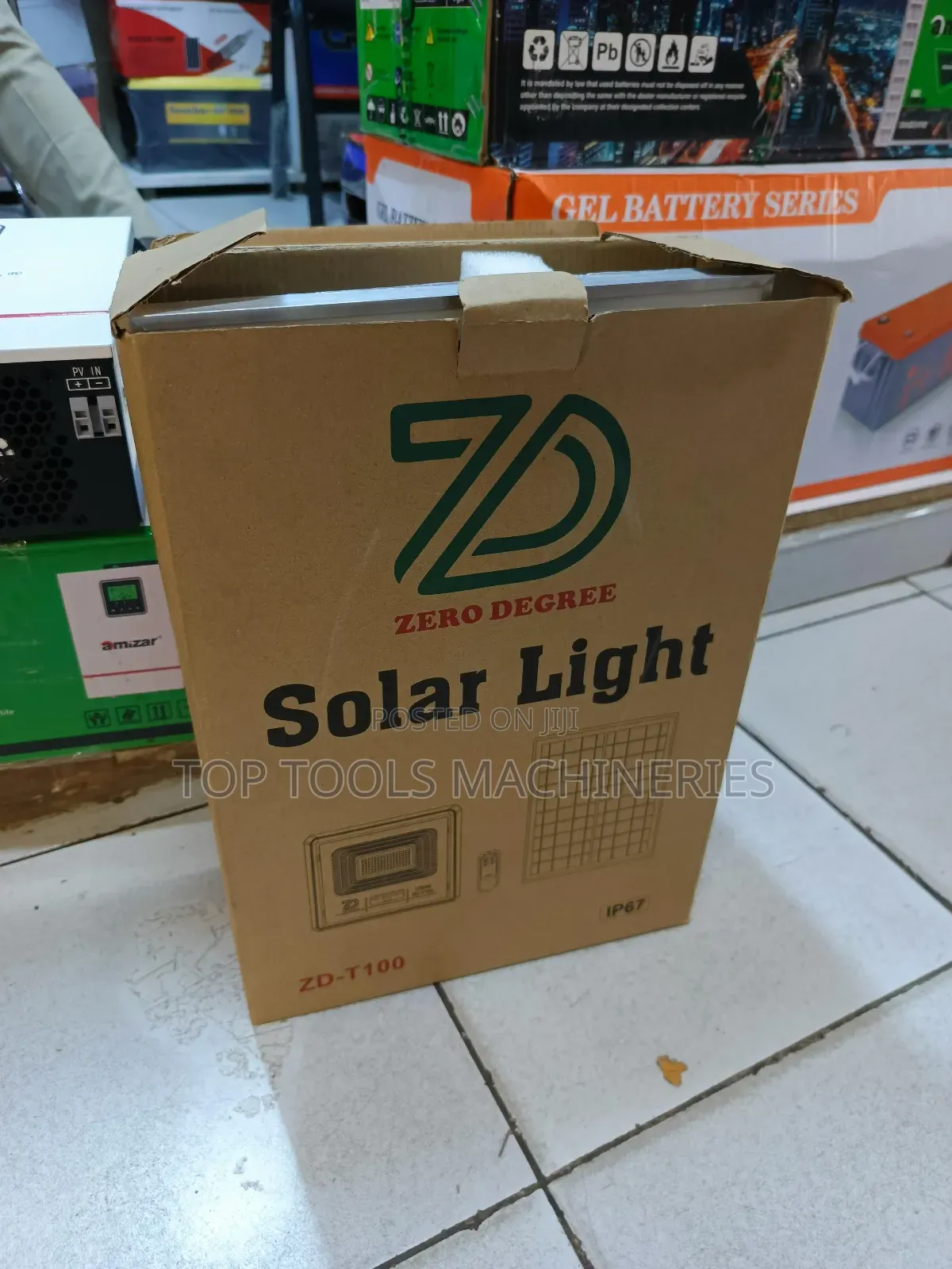 ZD Solar Flood Light 100watts
