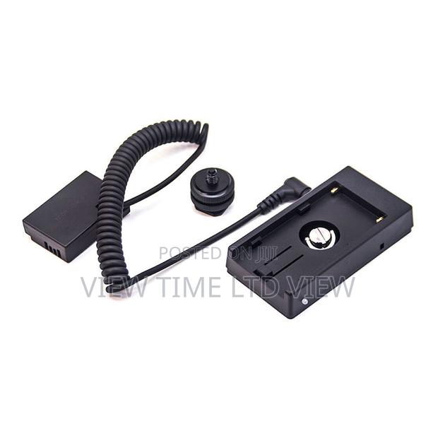 Canon Lp-E17 Dummy Battery to Sony Np-F970 Battery Plate
