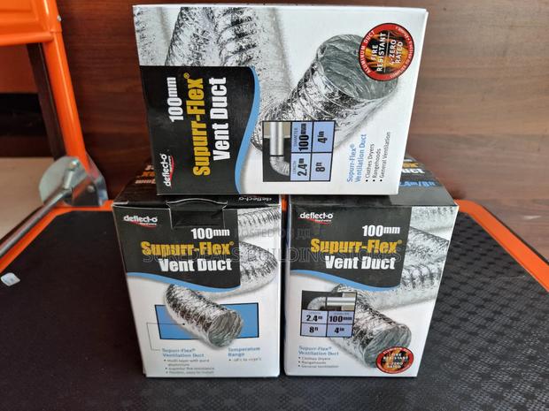 Flexible Aluminium Duct Pipe-[100mm by 2.4mtrs] - thumbnail 3