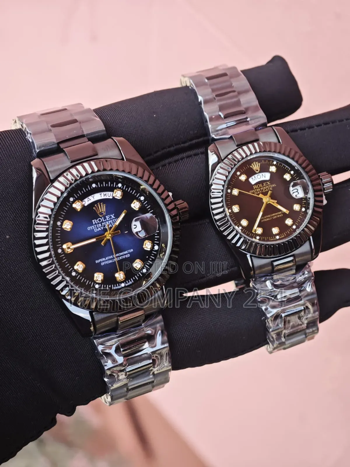 Rolex Oyster Stainless Day Date Parpetual Watches
Ksh.2500